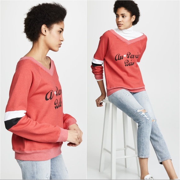 WILDFOX ‘Au Revoir Baby’ Sweatshirt Fleece Small - Picture 15 of 16